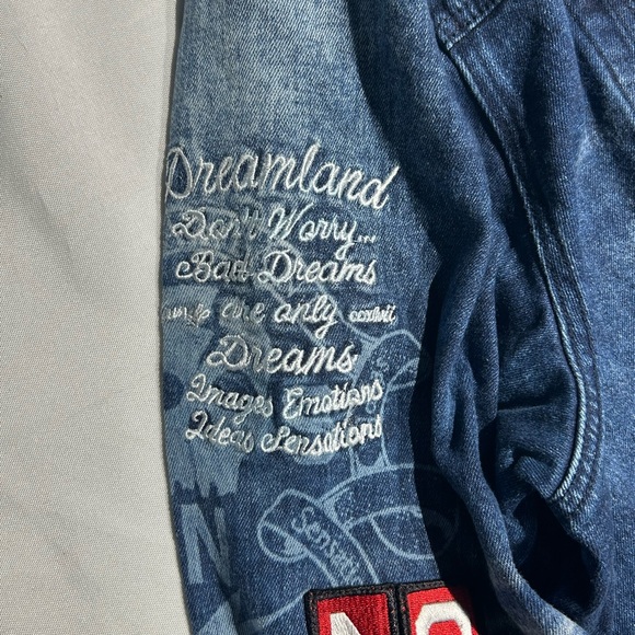 DRMLND Denim Jacket Size 6XL MSRP $142 New with Tags - Picture 3 of 11